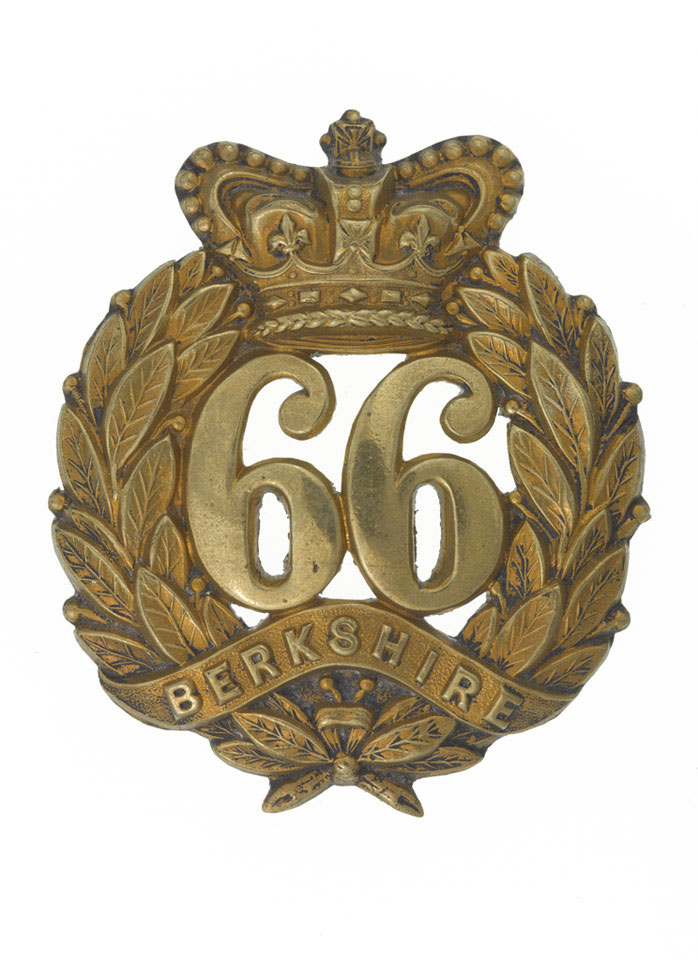 Glengarry badge, other rnaks, 66th (Berkshire) Regiment of Foot, 1874 (c)