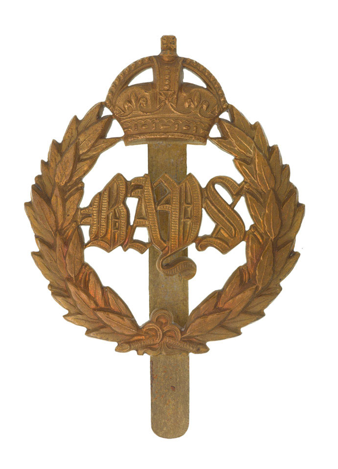 Cap badge, other ranks, The Queen's Bays (2nd Dragoon Guards), 1920-1952