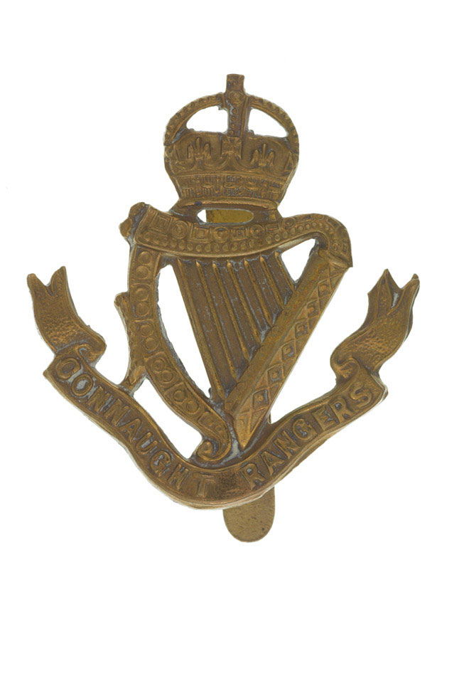 Cap badge, The Connaught Rangers, 1902-1922
