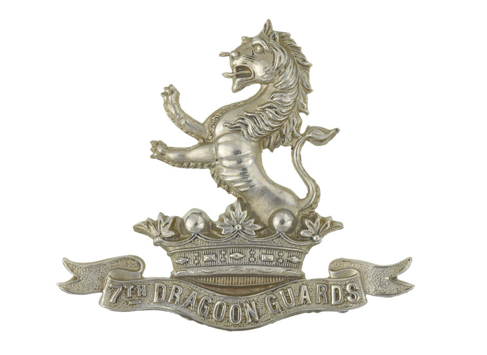Cap badge, 7th (Princess Royal's) Dragoon Guards, 1900 (c)