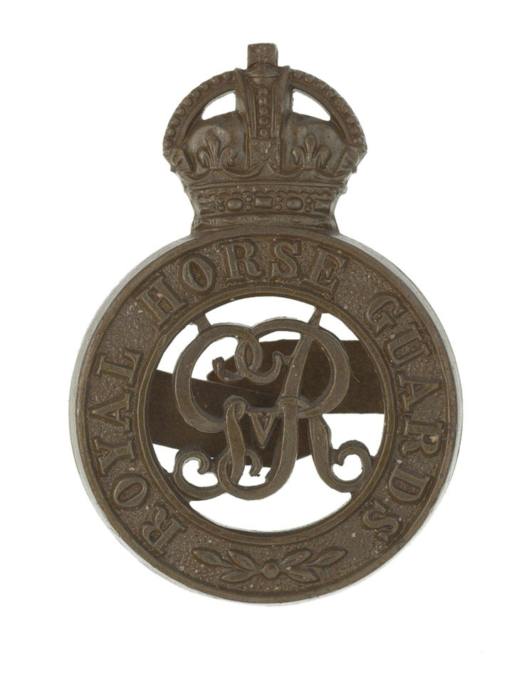 Cap badge of the Royal Horse Guards, 1914 (c)