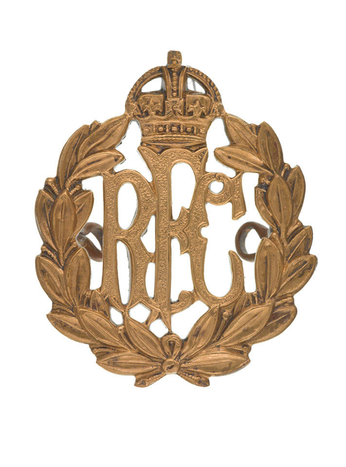 Cap badge, Royal Flying Corps, 1912 (c)