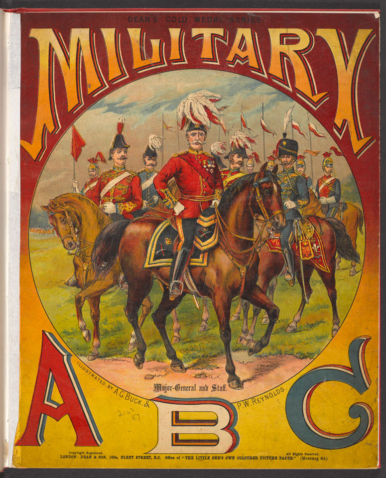'Major-General and Staff', 1889