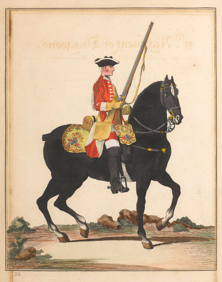 '11th Regiment of Dragoons', 1742 (c)