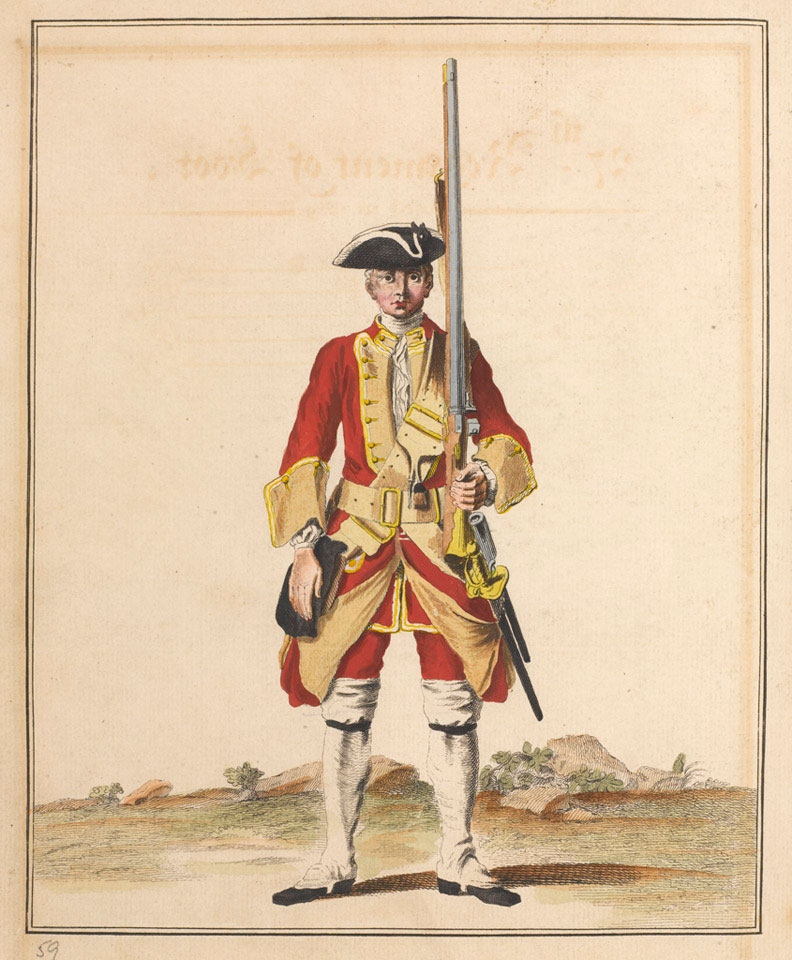 '27th Regiment of foot', 1742 (c)