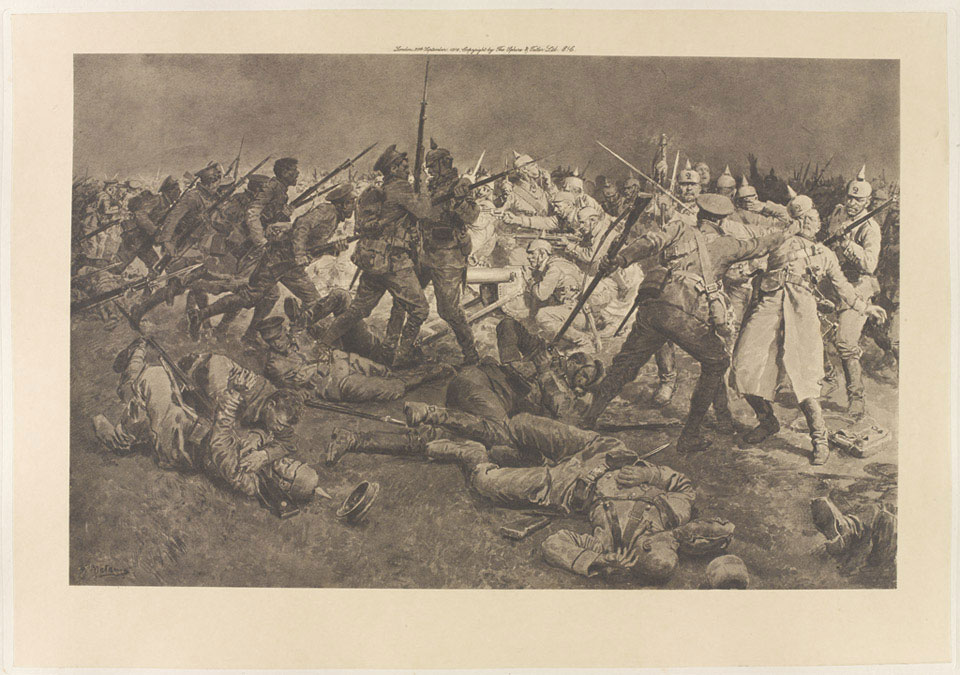 'Repulsing the Famous Prussian Guard at Ypres', 1914