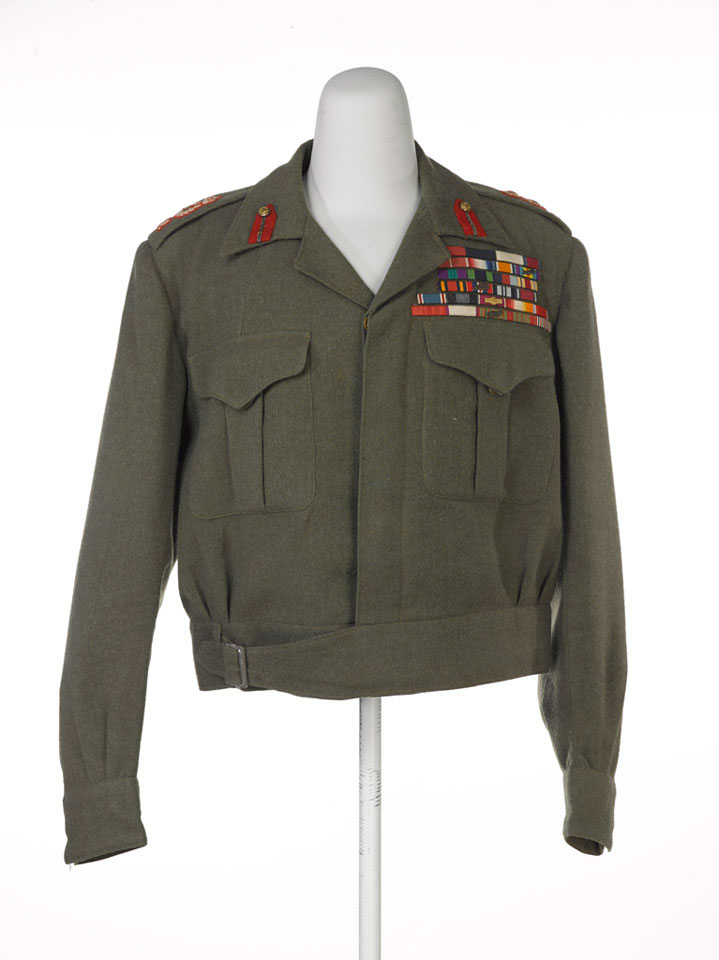 Field Marshal's battle dress blouse, Indian Army Staff, 1946 (c)
