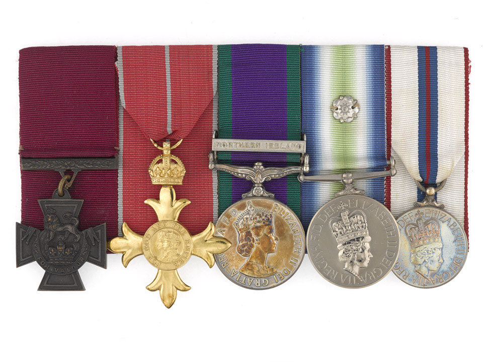 Victoria Cross group awarded to Lieutenant-Colonel Herbert 'H' Jones, 2nd Battalion, The Parachute Regiment, 1982