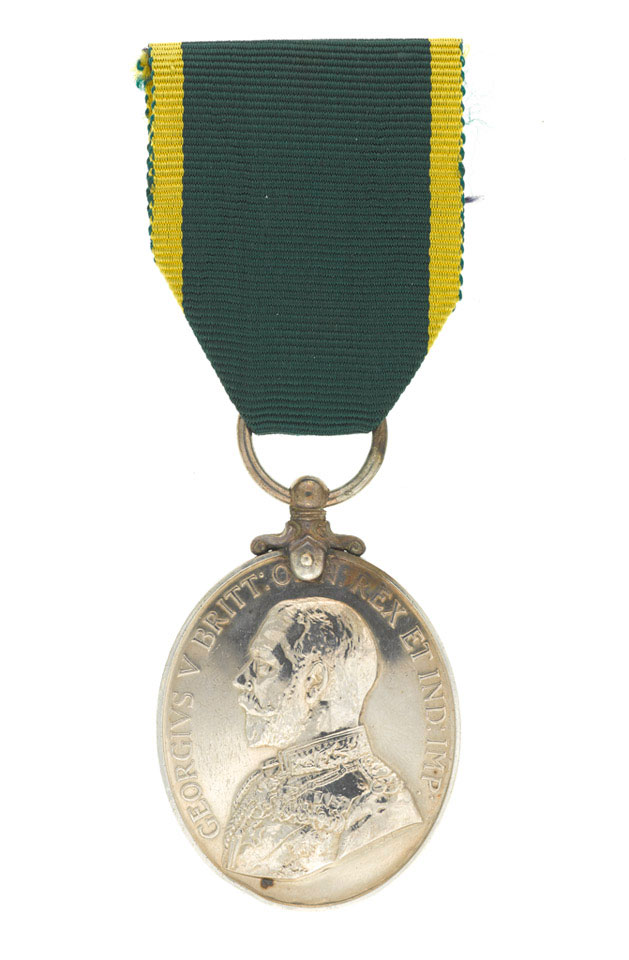 Territorial Efficiency Medal, Sergeant H E Leney, The Buffs (East Kent Regiment) and the Corps of Royal Engineers
