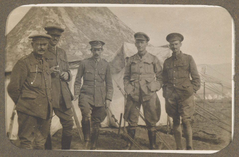 Officers of 5th Battalion The Connaught Rangers at Gallipoli, 1915