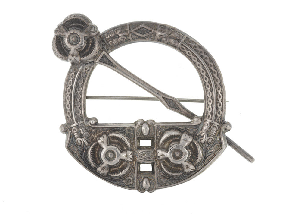 Celtic plaid brooch taken from the body of a Sinn Féin rebel, 1916