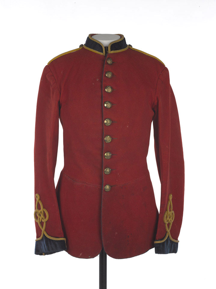 Sapper's full dress tunic, Corps of Royal Engineers, 1883 (c).