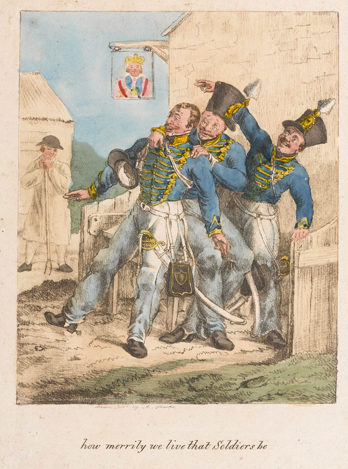 'How merrily we live that Soldiers be', 1828 (c)