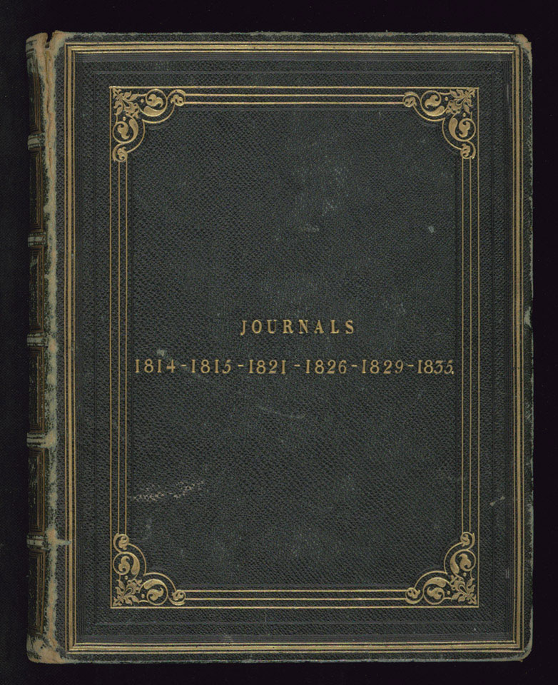 Transcripts of the journals of Lieutenant-Colonel Henry Grove for 1814, 1815, 1821, 1826, 1829 and 1835