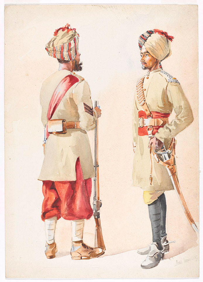 'Deoli Irregulars', 1895 (c) | Online Collection | National Army Museum ...