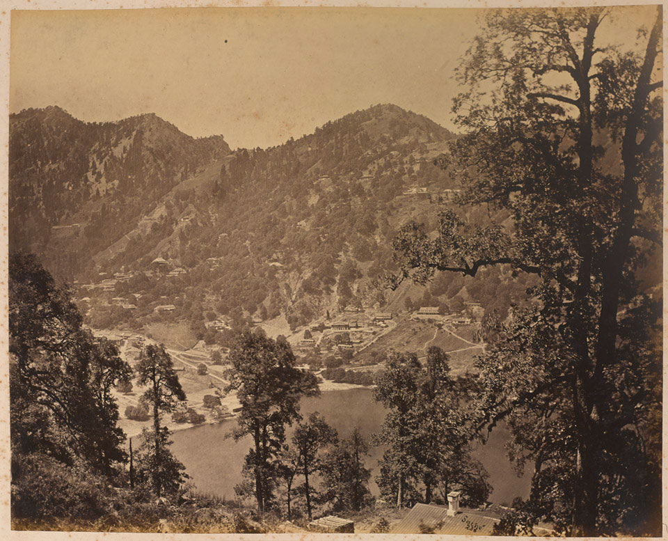 'Nainee Tal', Naini Tal hill station, India, 1875 (c). Online