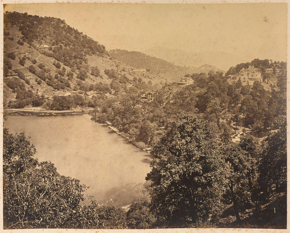 'Nainee Tal', Naini Tal hill station, India, 1870 (c) Online