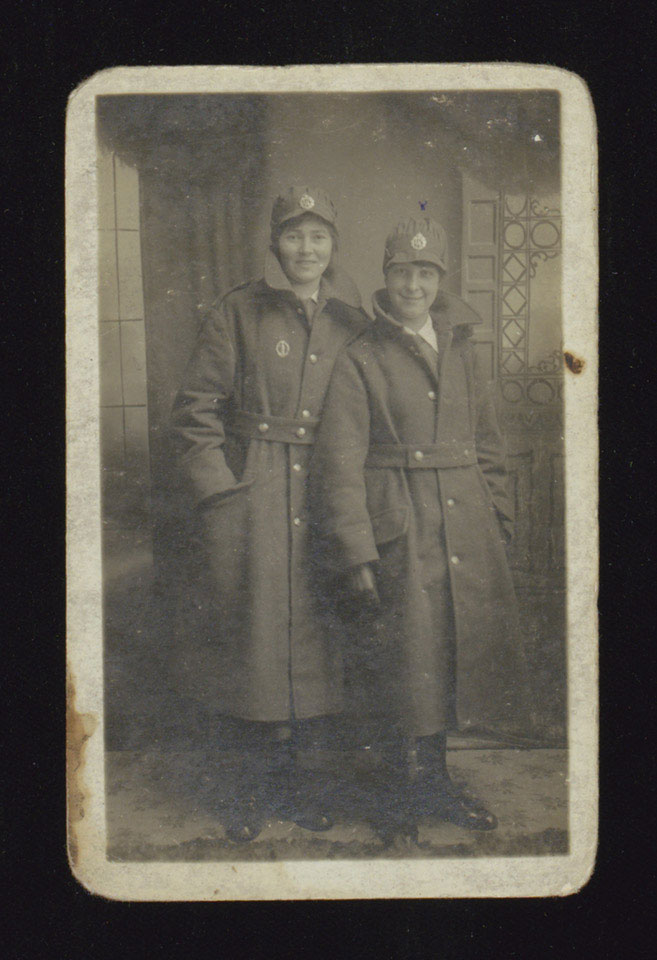 Two members of the Women's Army Auxiliary Corps, 1918 (c)