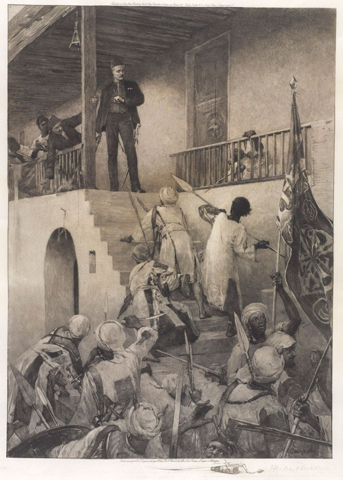 General Gordon's death at the hands of the Mahdi's followers 26 January 1885