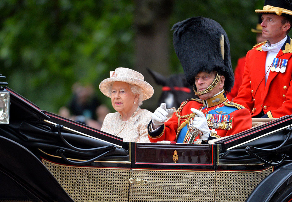 Queen's Birthday Parade, London, 2015 