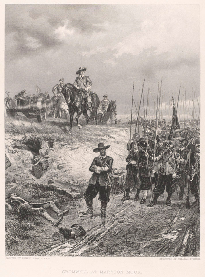General Oliver Cromwell at Marston Moor, 1644
