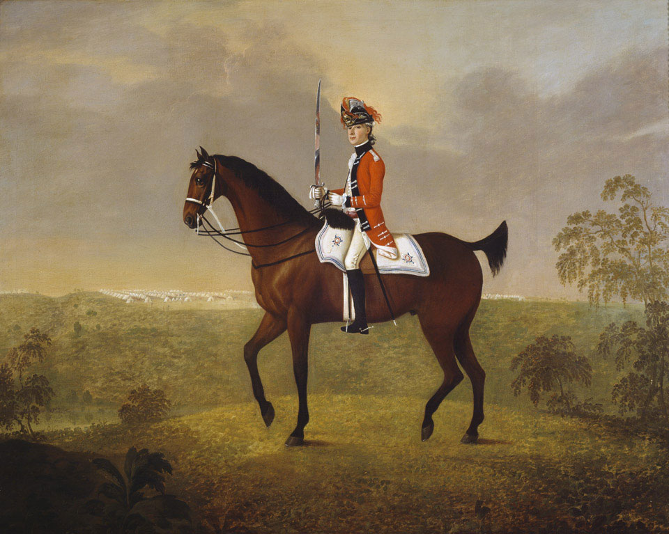 Cornet Thomas Boothby Parkyns, 15th (or the King's) Regiment of (Light) Dragoons, 1780