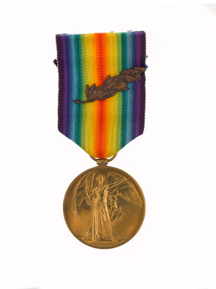 Allied Victory Medal 1914 19 With Oakleaf Lieutenant Colonel Sir 