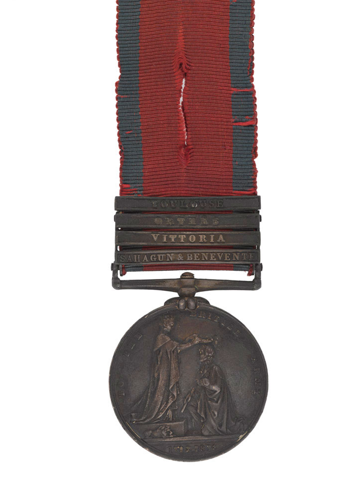 Military General Service Medal 1793-1814, Sergeant William Woolgar, 10th (Prince of Wales's Own) Light Dragoons