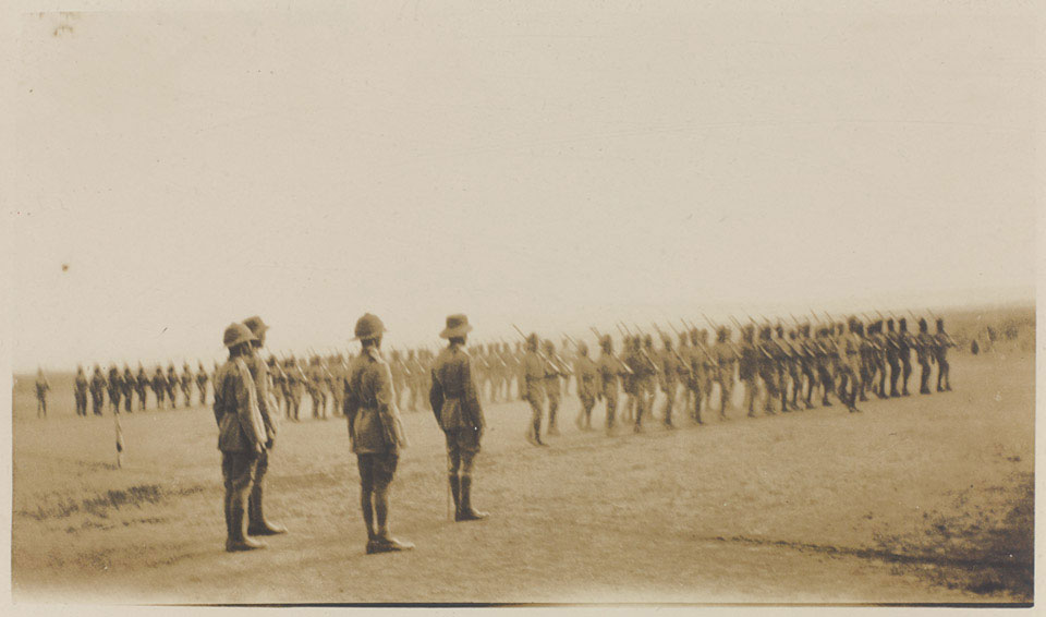 March past of the South Persia Rifles, 1918 (c)