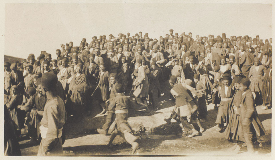 Persians in Abadeh, 1918