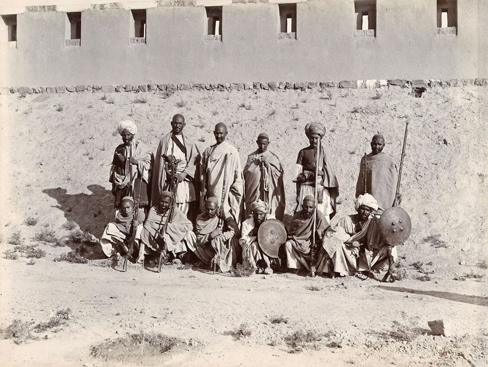 North West Frontier tribesmen, 1905 (c)