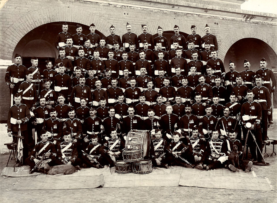 'E' Company 2nd Battalion The Royal Irish Fusiliers, November 1904