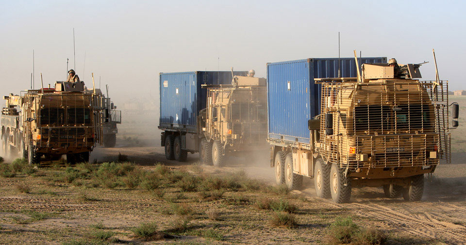 A supply convoy, Helmand, Afghanistan, 2009 | Online Collection ...