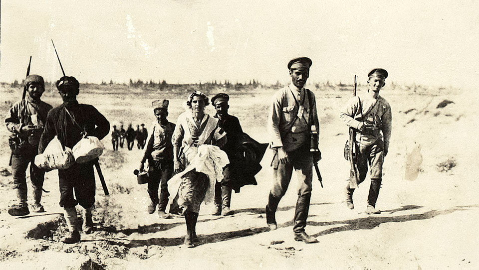 Armenian troops at Baku, August 1918
