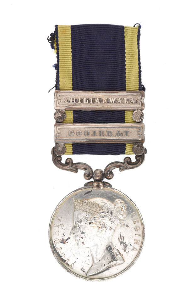 Punjab Campaign Medal 1848-49, Viscount Lord Gough, Army Staff