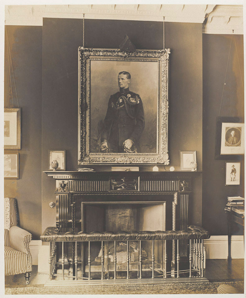 Interior of Englemere House, Berkshire, 1906 (c).