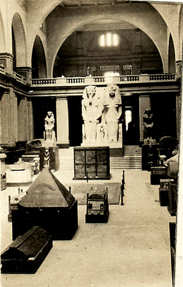 Museum of Egyptian  Antiquities, Cairo, 1920