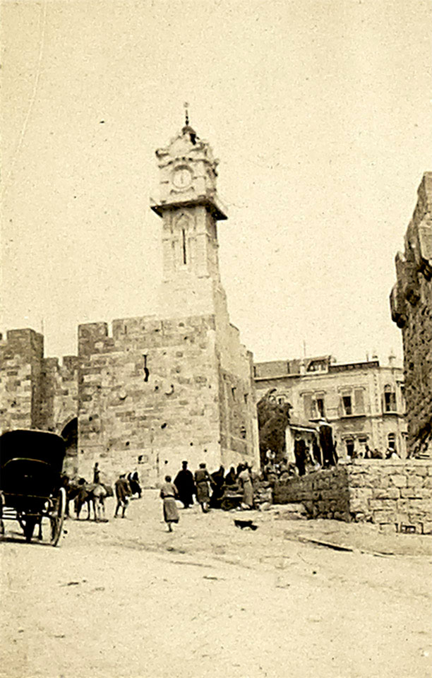 'Jaffa Gate Jerusalem', Palestine, 1920 Online Collection National Army Museum, London