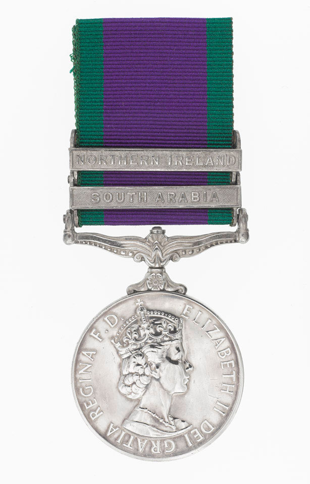 General Service Medal 1962-2007, Sergeant D G Holliday, Royal Northumberland Fusiliers