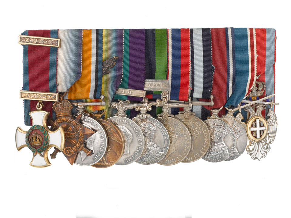Distinguished Service Order awarded to Captain Heerajee Cusetjee, 1918
