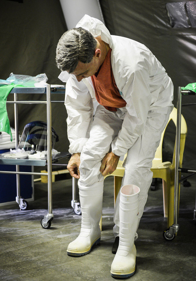 Canadian Brigadier General Jean Robert Bernier Wearing Protective canadian-brigadier-general-jean-robert-bernier-wearing-protective