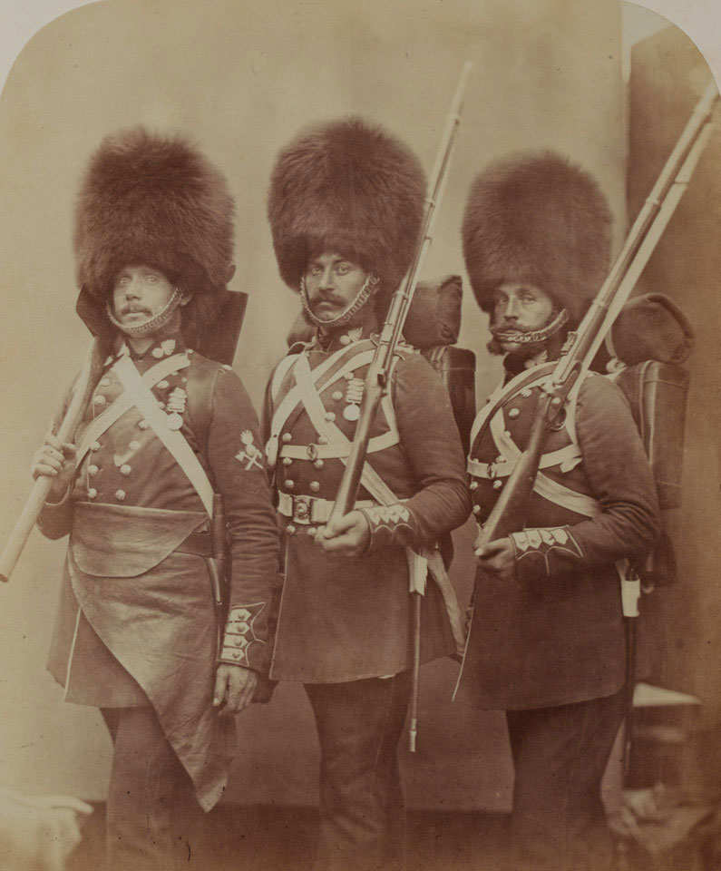 Pioneer Manners, Guardsmen Webster and Lemmen, 1856
