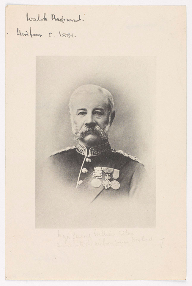 Major General William Allan, 1881 (c)