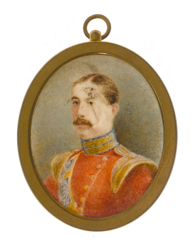 An officer of the 85th (Bucks Volunteers) or King's Light Infantry Regiment, 1848 (c)