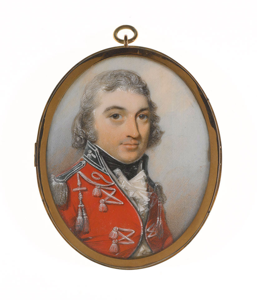 An unidentified officer of fencible cavalry, 1800 (c)