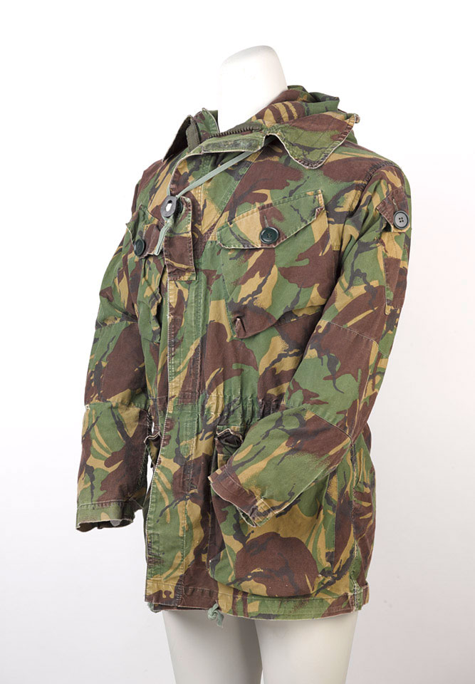 Camouflage smock, Warrant Officer 1 D J 'Dia' Harvey | Online ...