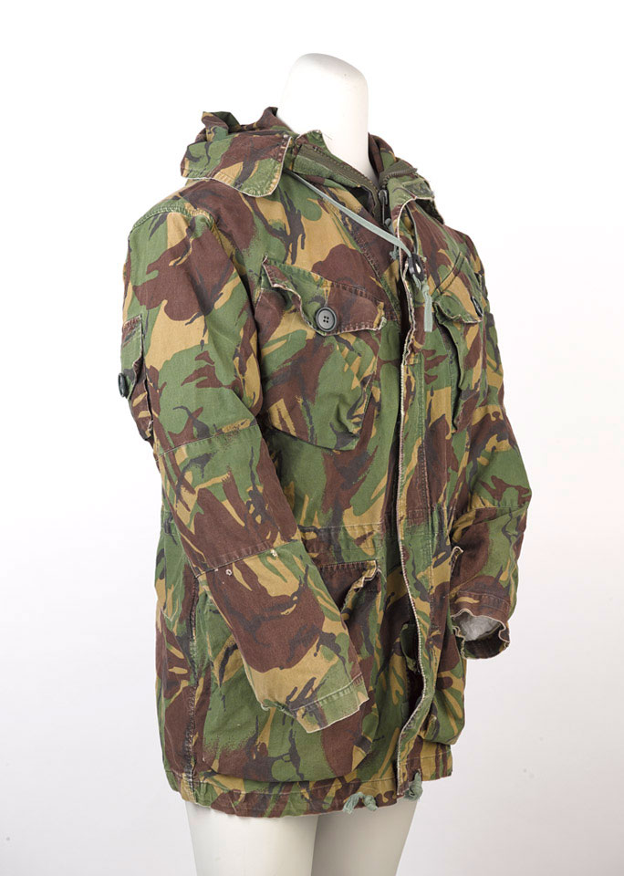 Camouflage smock, Warrant Officer 1 D J 'Dia' Harvey | Online ...
