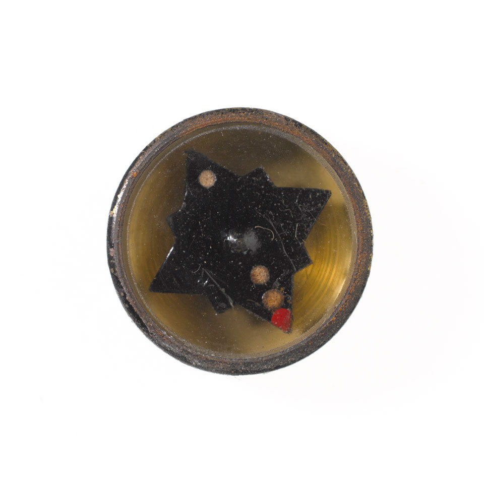 Black button compass, 1990 (c)
