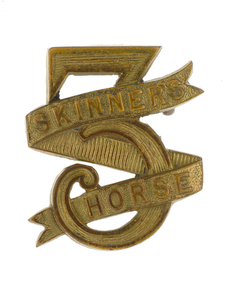 Cap Badge Field Service Officer 3rd Skinner s Horse 1903 1922 