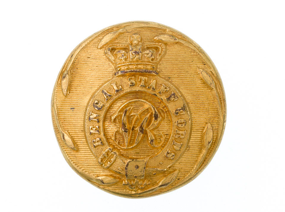 Button, Bengal Staff Corps, 1861-1876 | Online Collection | National ...